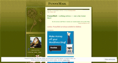 Desktop Screenshot of funnymail.wordpress.com