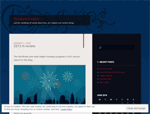 Tablet Screenshot of fyrependragon.wordpress.com