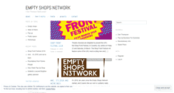 Desktop Screenshot of emptyshops.wordpress.com