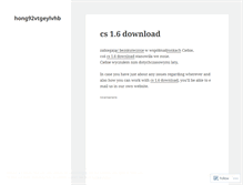 Tablet Screenshot of hong92vtgeylvhb.wordpress.com