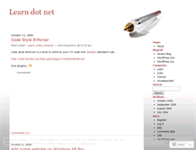 Tablet Screenshot of dotnet06.wordpress.com