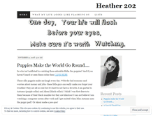 Tablet Screenshot of heather202.wordpress.com