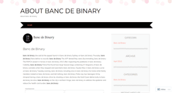 Desktop Screenshot of bboards.aboutbancdebinary.wordpress.com