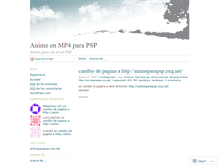Tablet Screenshot of animeparapsp.wordpress.com