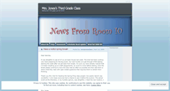 Desktop Screenshot of mrsjonesclass.wordpress.com