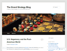 Tablet Screenshot of grandstrategyblog.wordpress.com