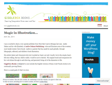 Tablet Screenshot of giggleboxbooks.wordpress.com