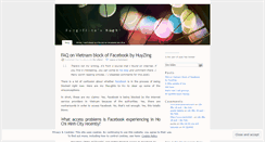 Desktop Screenshot of foggyflute.wordpress.com