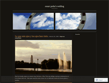 Tablet Screenshot of cesarpena.wordpress.com