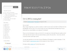 Tablet Screenshot of hrbykeyconcepts.wordpress.com