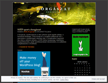 Tablet Screenshot of horgaszat.wordpress.com