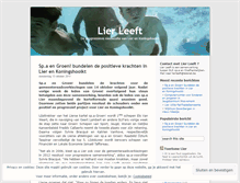 Tablet Screenshot of lierleeft.wordpress.com