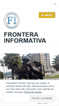 Mobile Screenshot of fronterainformativa.wordpress.com