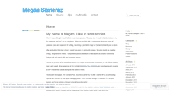 Desktop Screenshot of megansemeraz.wordpress.com