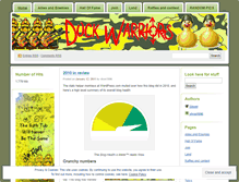 Tablet Screenshot of duckwarriorsofcp.wordpress.com