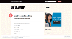 Desktop Screenshot of dylewup.wordpress.com