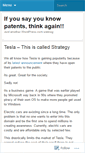 Mobile Screenshot of 321patent.wordpress.com