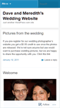 Mobile Screenshot of daveandmeredith.wordpress.com
