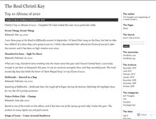 Tablet Screenshot of christikay.wordpress.com