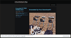 Desktop Screenshot of lifecyclehiphop.wordpress.com