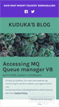 Mobile Screenshot of kuduka.wordpress.com