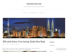 Tablet Screenshot of hartanahmalaysia.wordpress.com