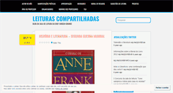 Desktop Screenshot of leiturascompartilhadas.wordpress.com