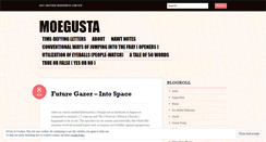 Desktop Screenshot of moetsuki.wordpress.com