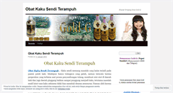 Desktop Screenshot of obatkakusenditerampuhblog.wordpress.com