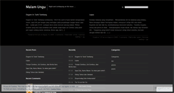 Desktop Screenshot of malamungu.wordpress.com