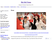 Tablet Screenshot of bigkidxmas.wordpress.com