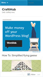 Mobile Screenshot of craftihub.wordpress.com