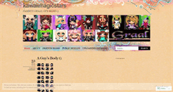 Desktop Screenshot of kawaiimagicstars.wordpress.com