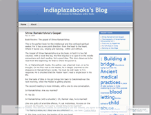 Tablet Screenshot of indiaplazabooks.wordpress.com