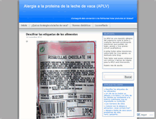 Tablet Screenshot of alergiaplv.wordpress.com