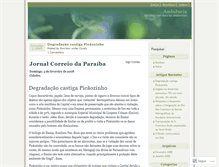 Tablet Screenshot of ambiencia.wordpress.com