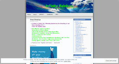 Desktop Screenshot of infiniterainbow.wordpress.com
