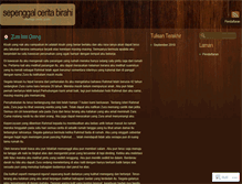 Tablet Screenshot of ceritabirahi.wordpress.com