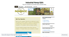 Desktop Screenshot of hemp4victory.wordpress.com