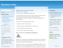 Tablet Screenshot of bohamiksu.wordpress.com