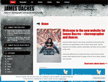 Tablet Screenshot of jamesdacres.wordpress.com