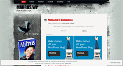 Desktop Screenshot of mahrus.wordpress.com