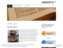 Tablet Screenshot of osnovapress.wordpress.com