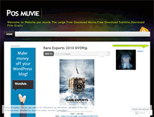 Tablet Screenshot of posmuvie.wordpress.com