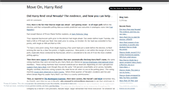 Desktop Screenshot of moveonreid.wordpress.com