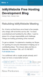 Mobile Screenshot of ismywebsite.wordpress.com