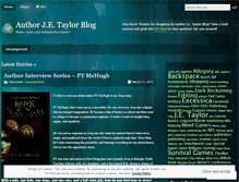 Tablet Screenshot of jetaylor75.wordpress.com