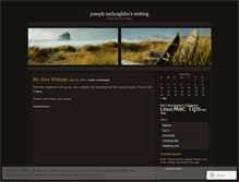 Tablet Screenshot of josephmclaughlin.wordpress.com