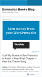 Mobile Screenshot of damnationbooks.wordpress.com