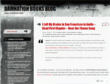 Tablet Screenshot of damnationbooks.wordpress.com